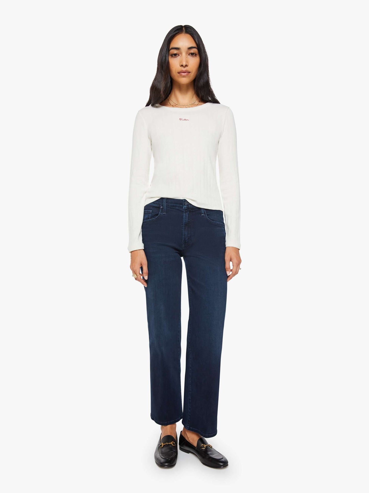 The L/S Itty Bitty Ringer - Whisper White