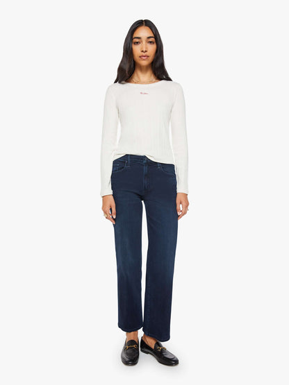 The L/S Itty Bitty Ringer - Whisper White