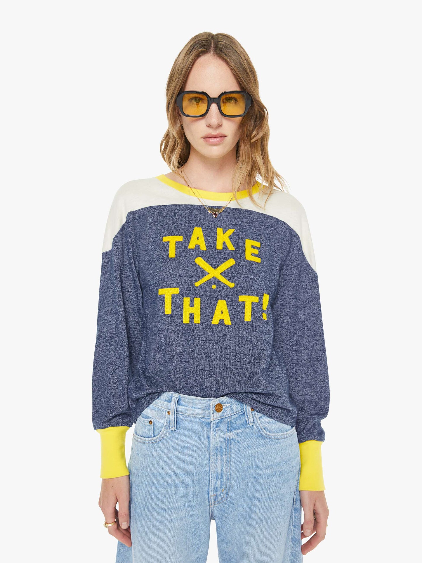 The L/S Cap Outfielder - Take That!