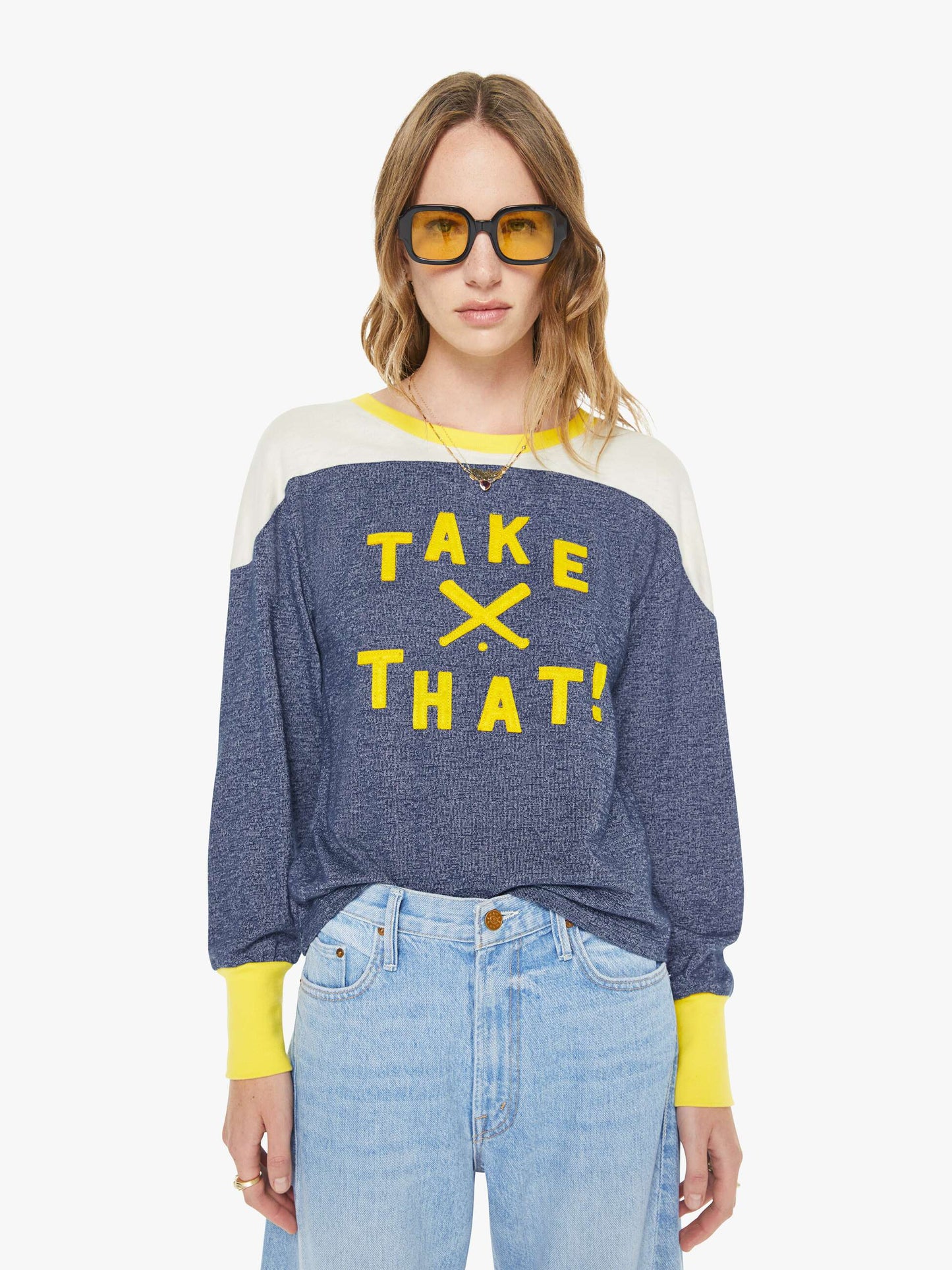 The L/S Cap Outfielder - Take That!