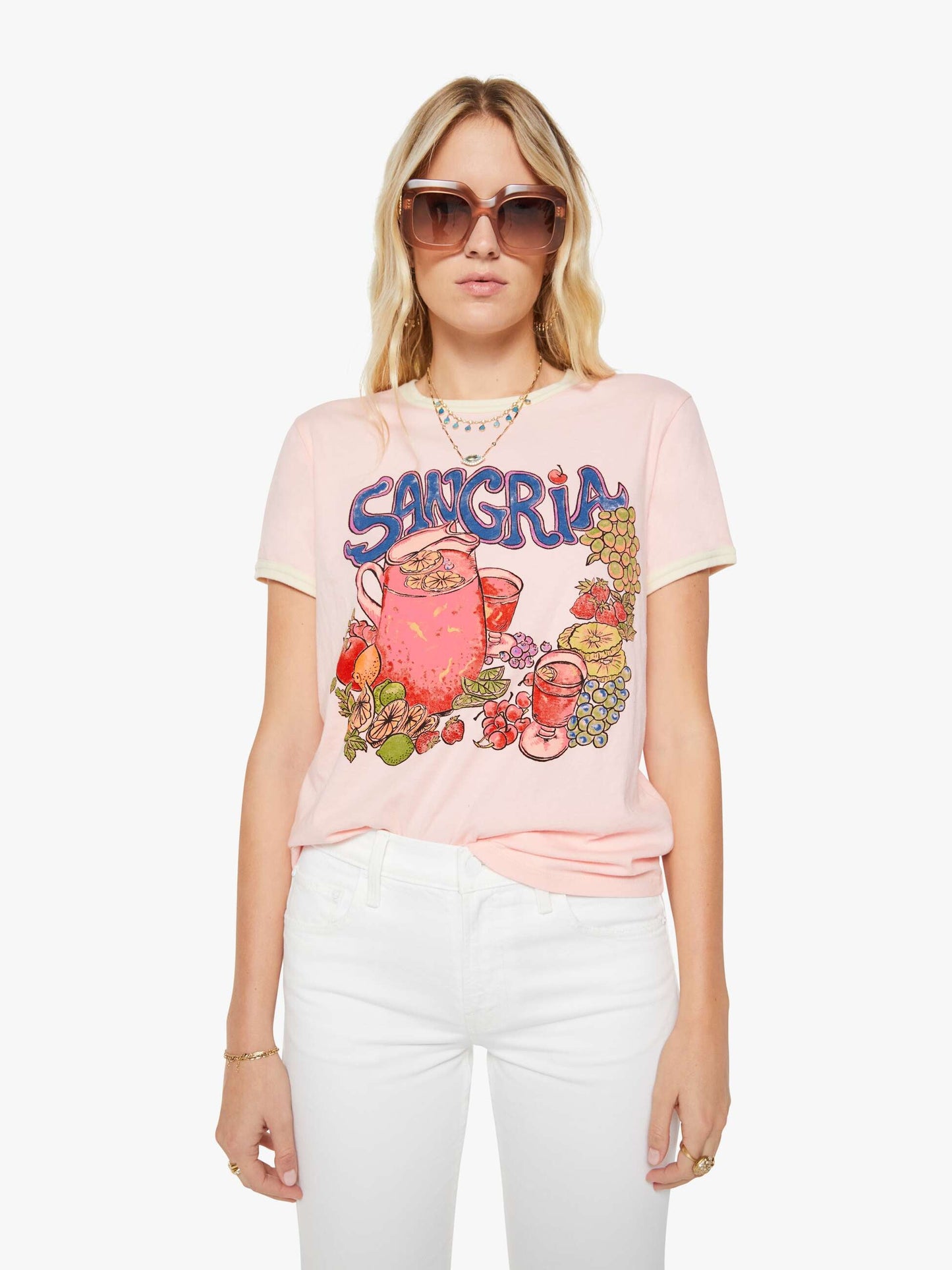The Lil Goodie Ringer - Sangria
