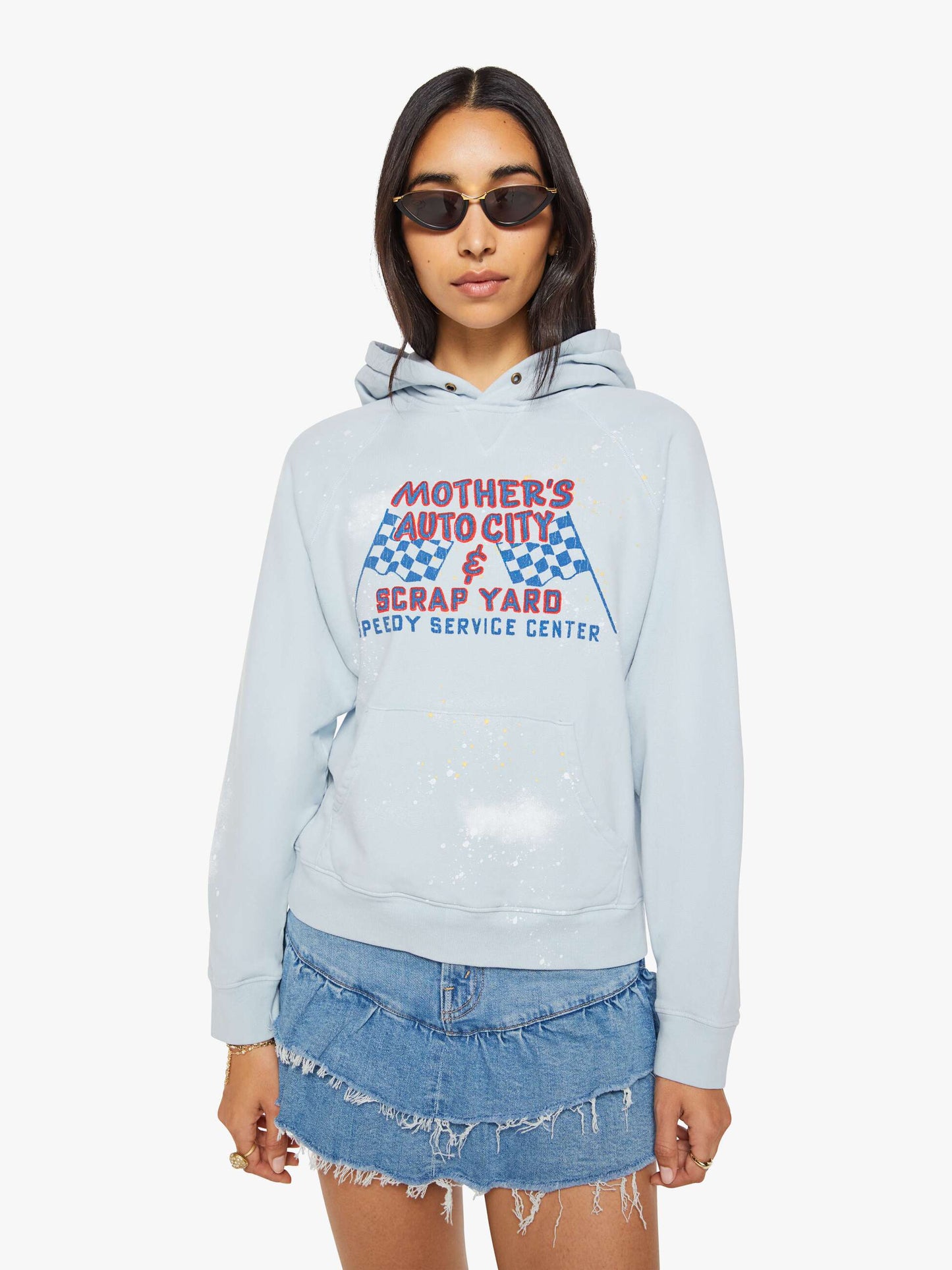 The Square Hoodie - MOTHER Auto City