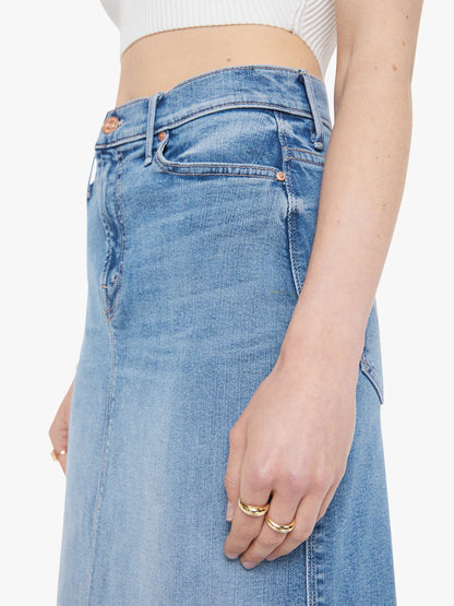 The Swooner Straight A Midi Skirt - Ride Hard, Live Louder