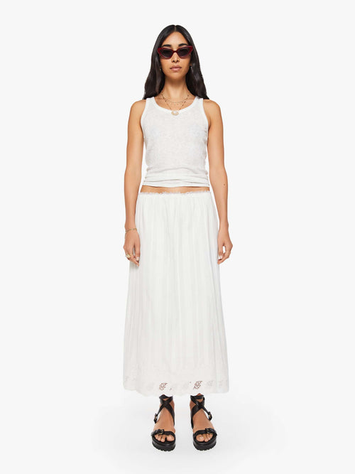 The Singled Out Midi - White