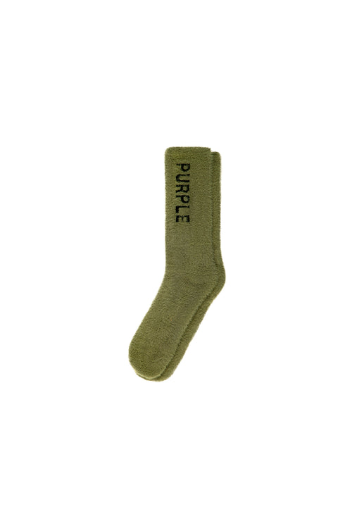 Mohair Knit Sock