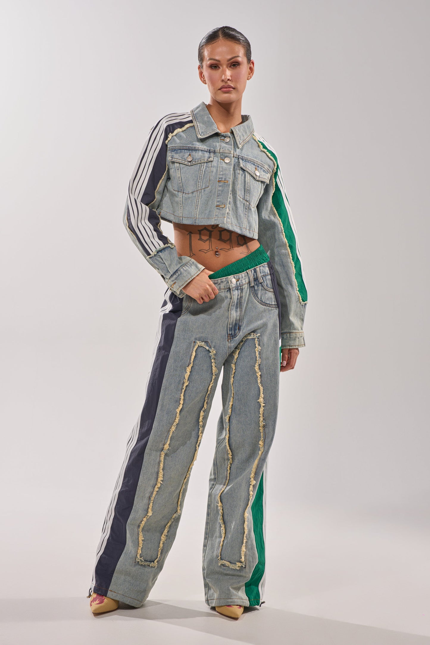ALL AROUND THE WORLD DENIM JACKET