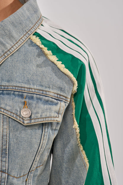 ALL AROUND THE WORLD DENIM JACKET