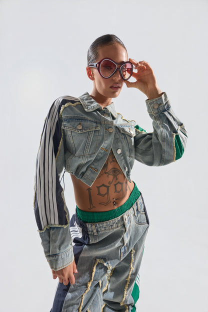 ALL AROUND THE WORLD DENIM JACKET