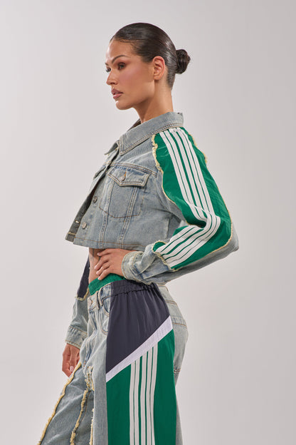 ALL AROUND THE WORLD DENIM JACKET