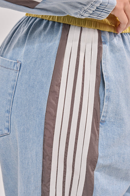 ALONE AGAIN DENIM TRACK PANT