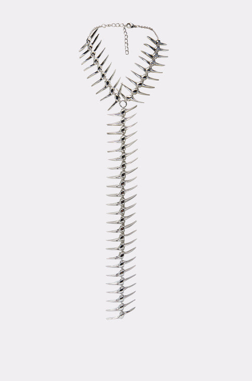 ALL DOWN MY BACK STATEMENT NECKLACE