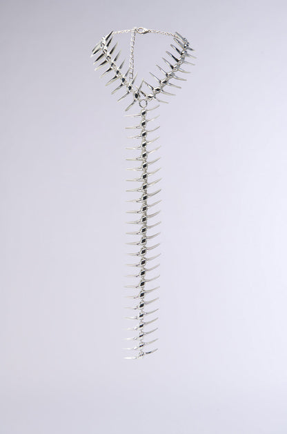 ALL DOWN MY BACK STATEMENT NECKLACE