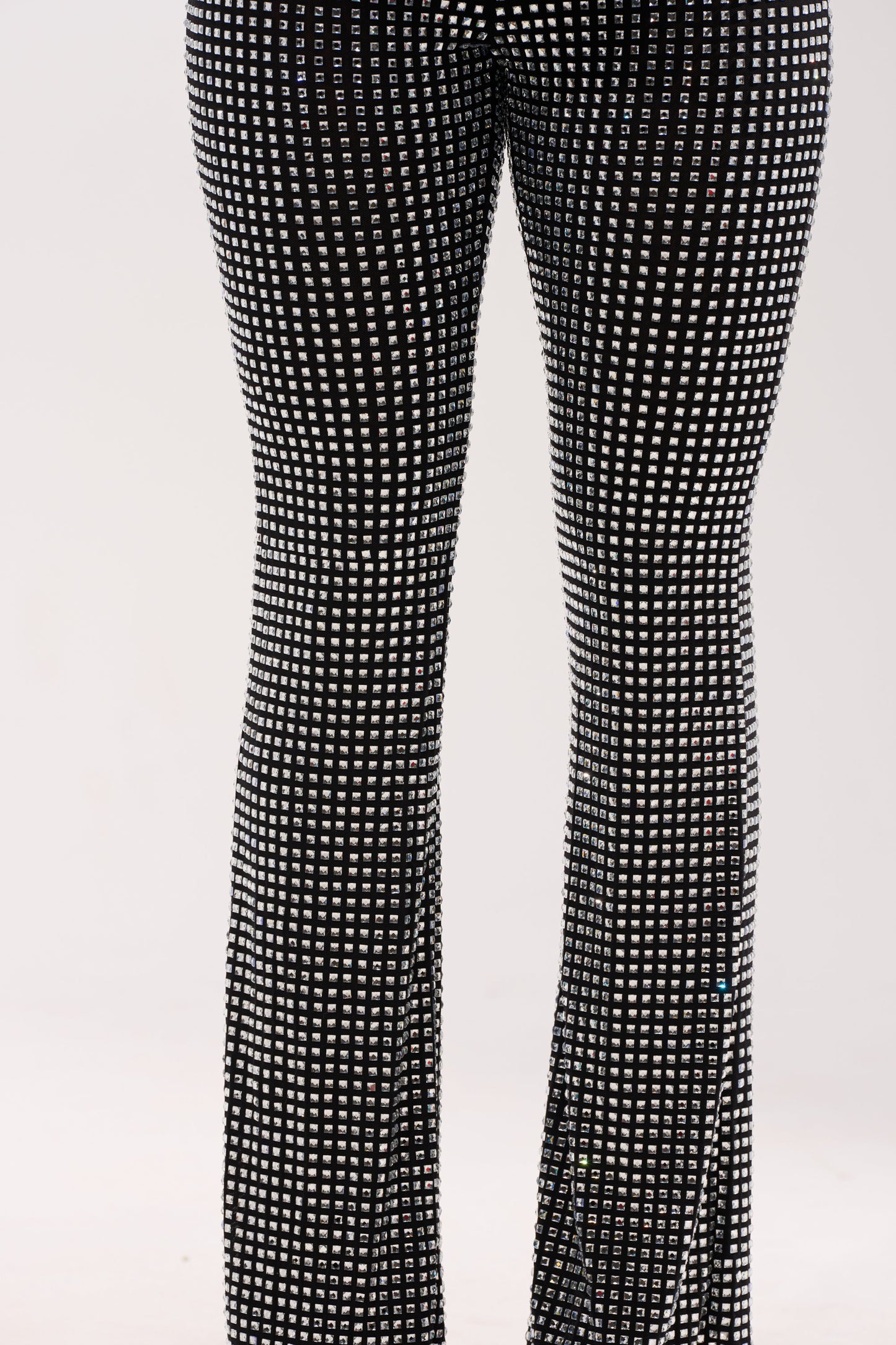 ALL EYES ON ME RHINESTONE FLARE TROUSER