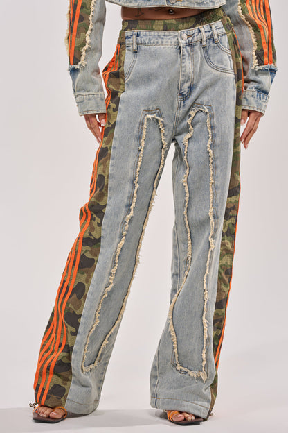 ALL AROUND THE WORLD AGAIN RELAXED FIT DENIM