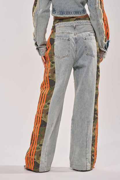 ALL AROUND THE WORLD AGAIN RELAXED FIT DENIM