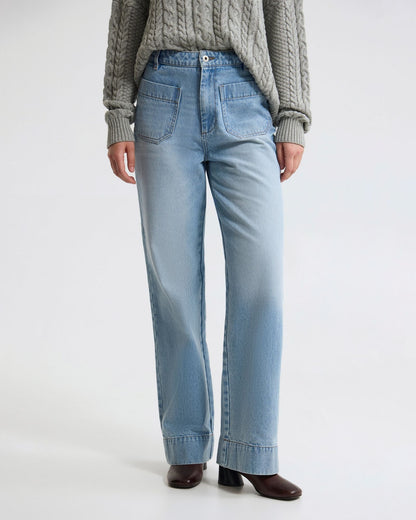 Joanie Pocket Front Denim Jeans