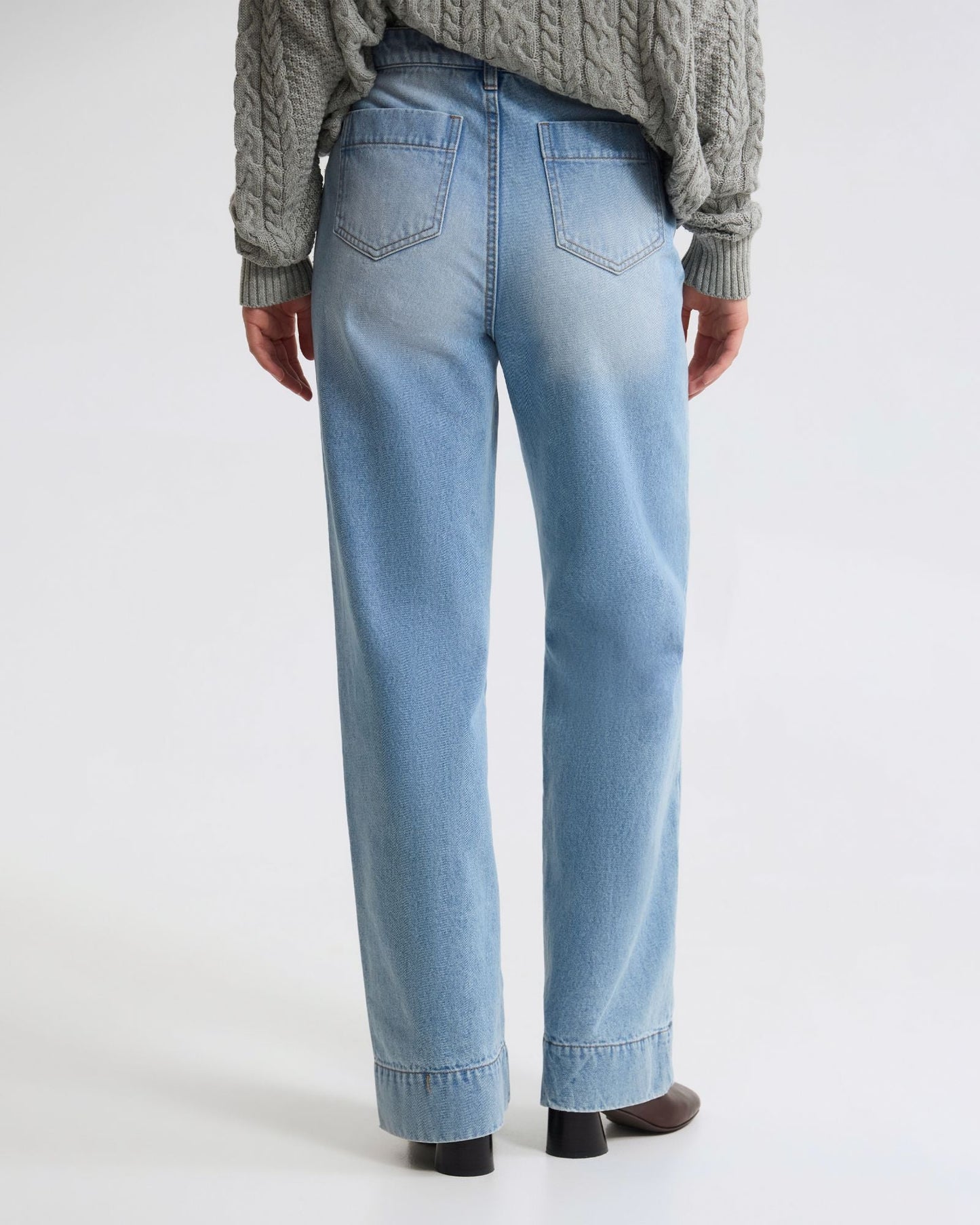 Joanie Pocket Front Denim Jeans