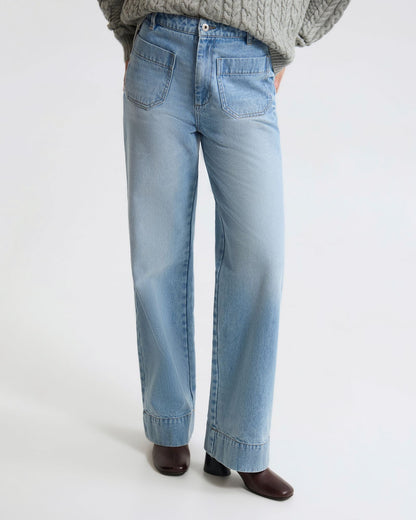 Joanie Pocket Front Denim Jeans