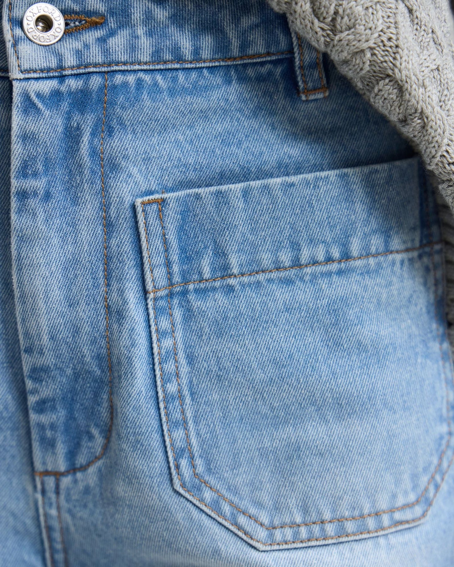 Joanie Pocket Front Denim Jeans