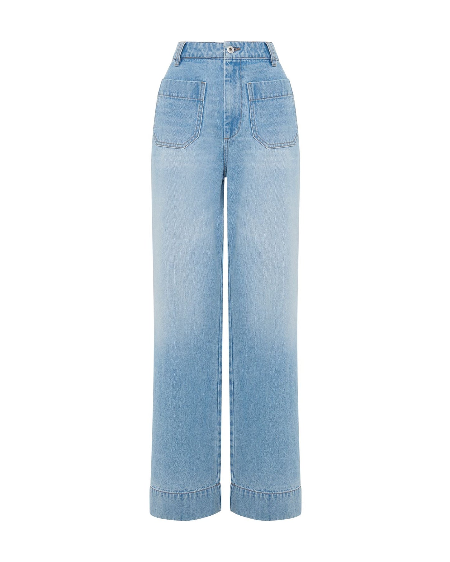 Joanie Pocket Front Denim Jeans