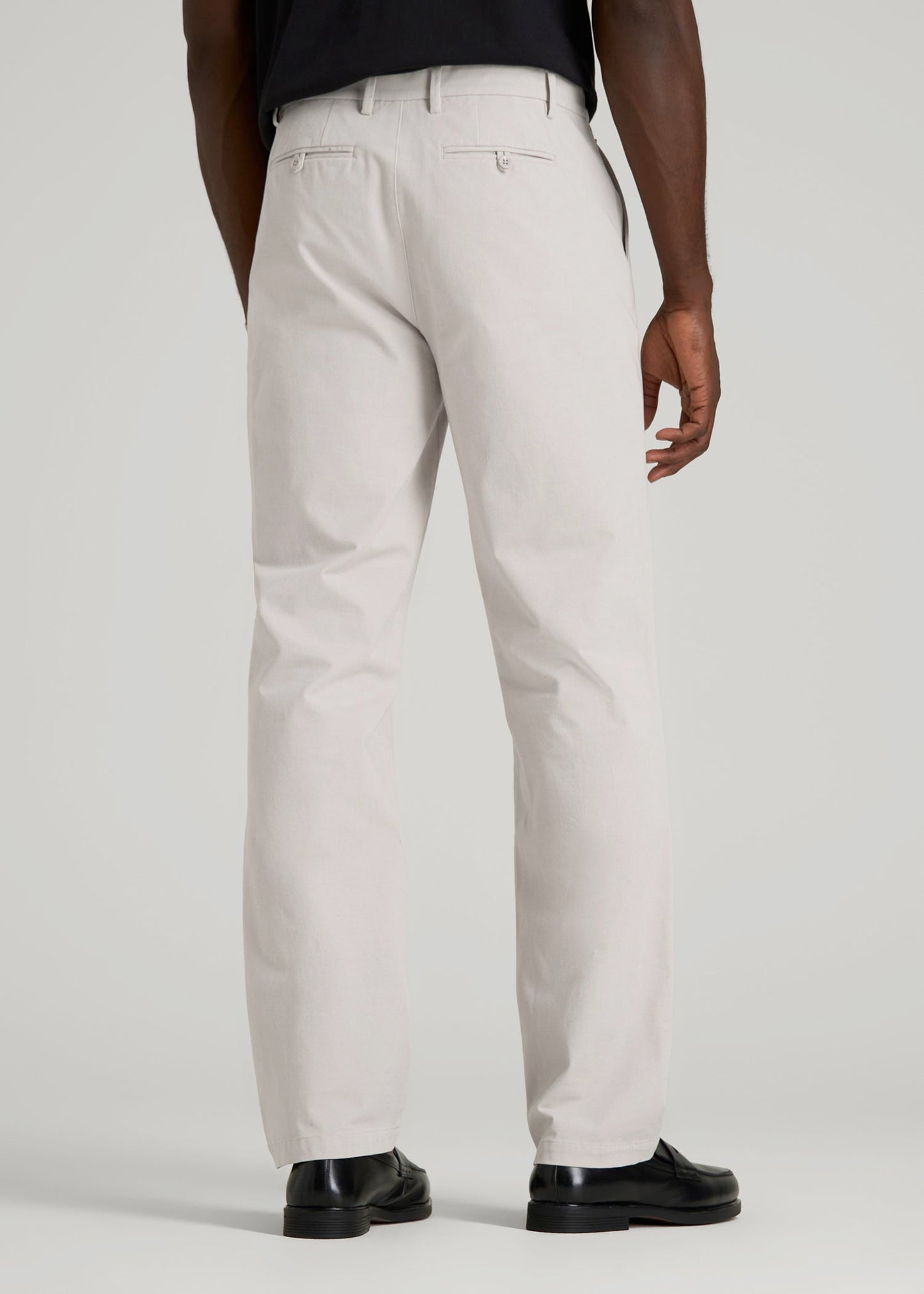 4 Way Stretch Commuter RELAXED Chino Pants for Tall Men in Drywall Tan