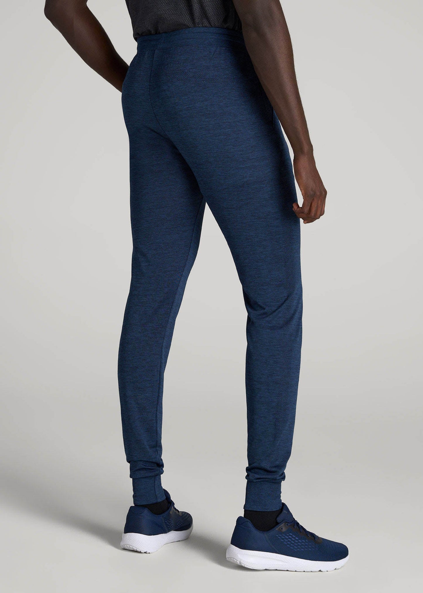 A.T. Performance Engineered Joggers for Tall Men in Navy Mix