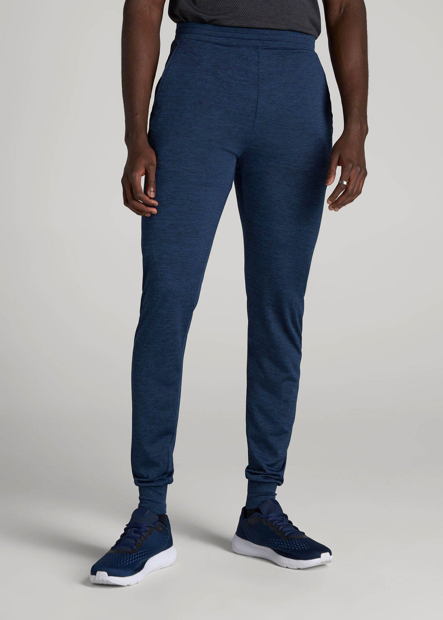 A.T. Performance Engineered Joggers for Tall Men in Navy Mix