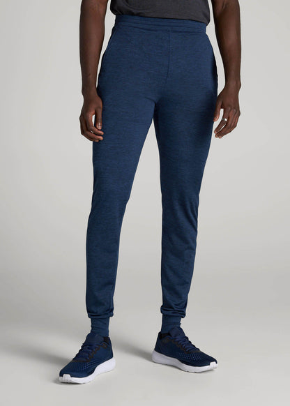 A.T. Performance Engineered Joggers for Tall Men in Navy Mix