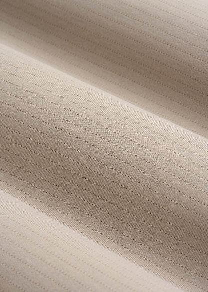 Air Knit Long Sleeves Performance Tshirt for Tall Men in Simply Taupe