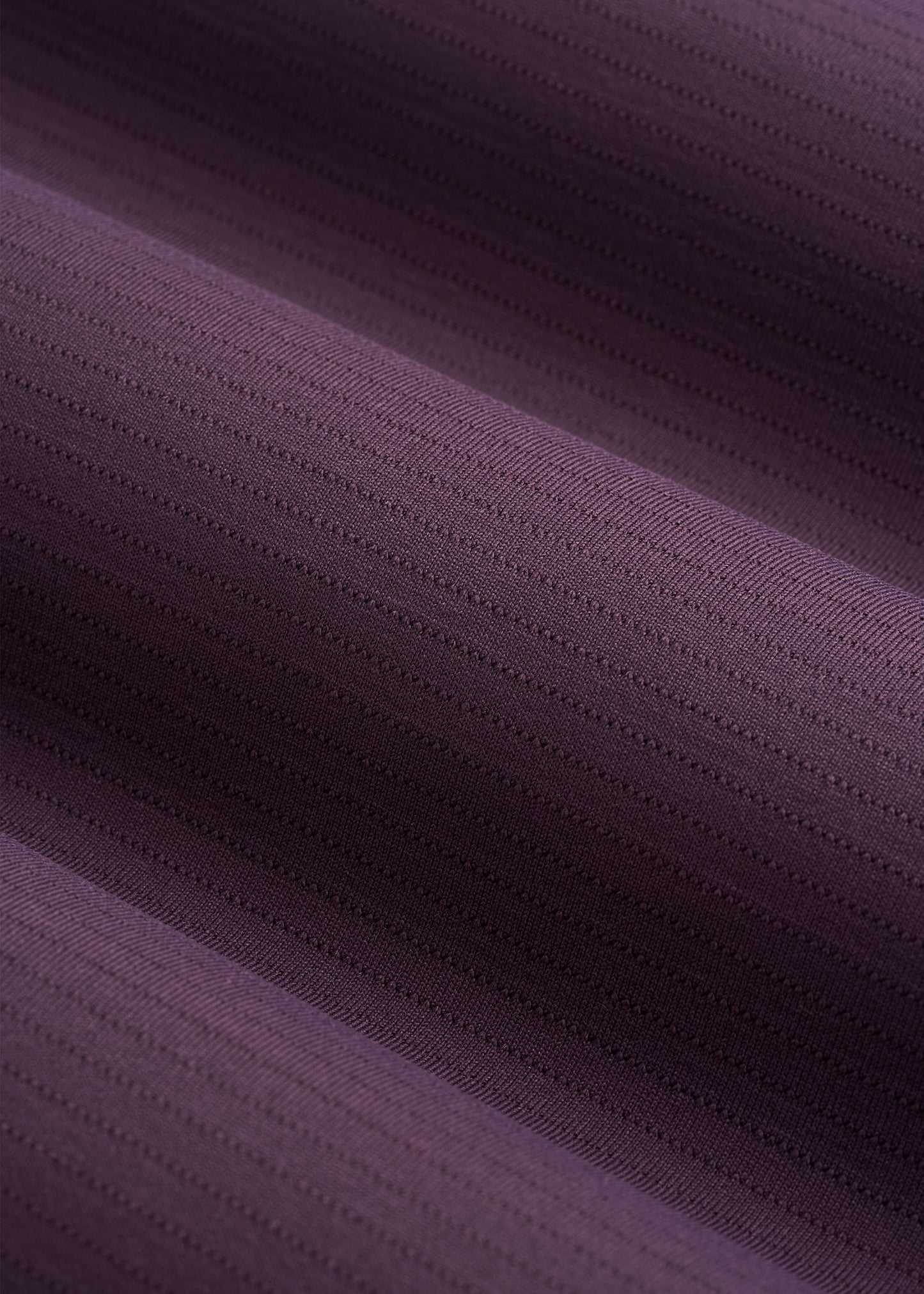 Air Knit Short Sleeves Performance Tshirt for Tall Men in Aubergine