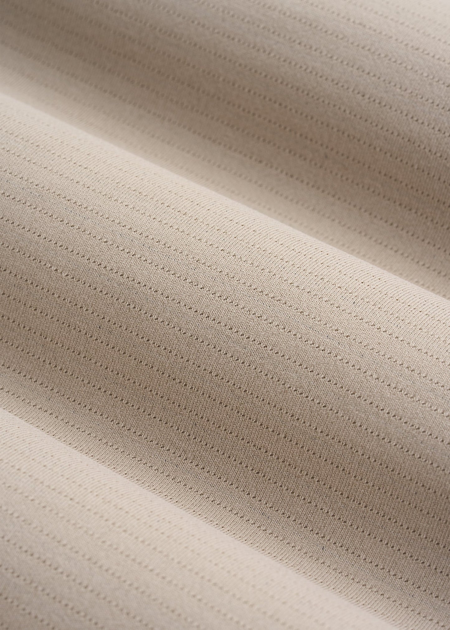 Air Knit Short Sleeves Performance Tshirt for Tall Men in Simply Taupe