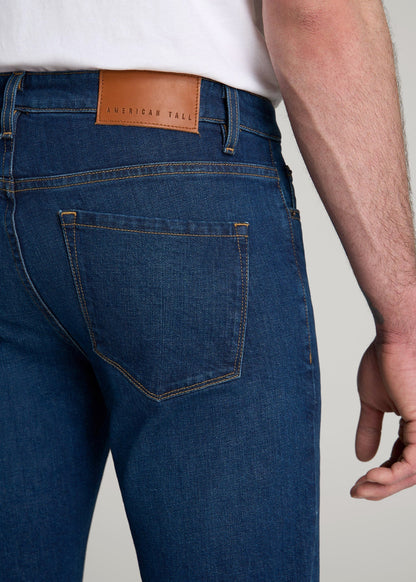 Americana Collection Dylan Slim Fit Jeans For Tall Men in Crown Blue