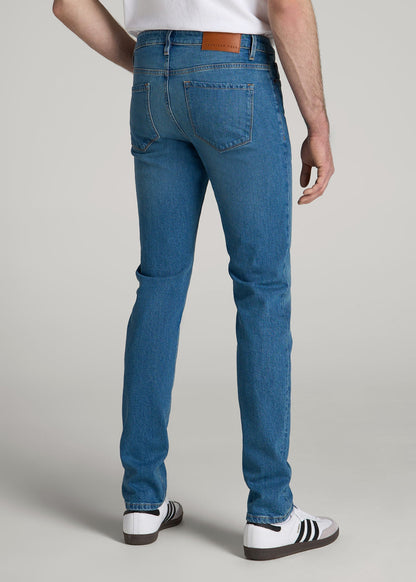 Americana Collection Dylan Slim Fit Jeans For Tall Men in Sail Blue