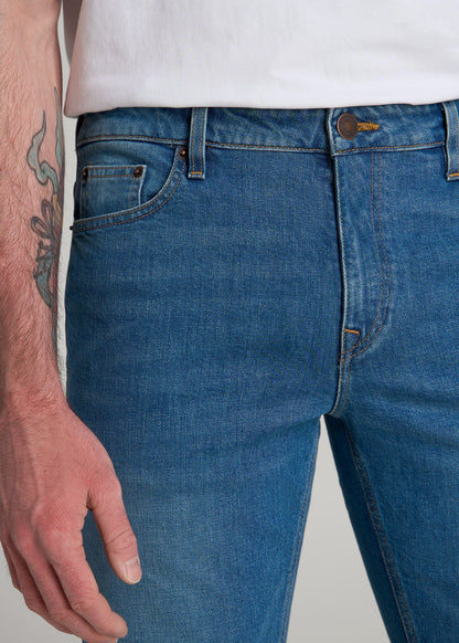 Americana Collection Dylan Slim Fit Jeans For Tall Men in Sail Blue
