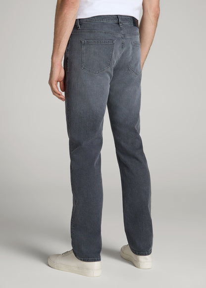 Americana Collection J1 Straight Fit Jeans For Tall Men in Wolf Grey