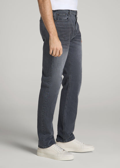 Americana Collection J1 Straight Fit Jeans For Tall Men in Wolf Grey
