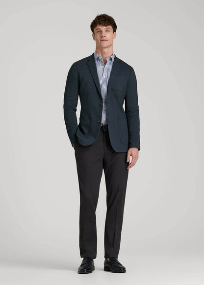 Core Blazer for Tall Men in Blue Steel