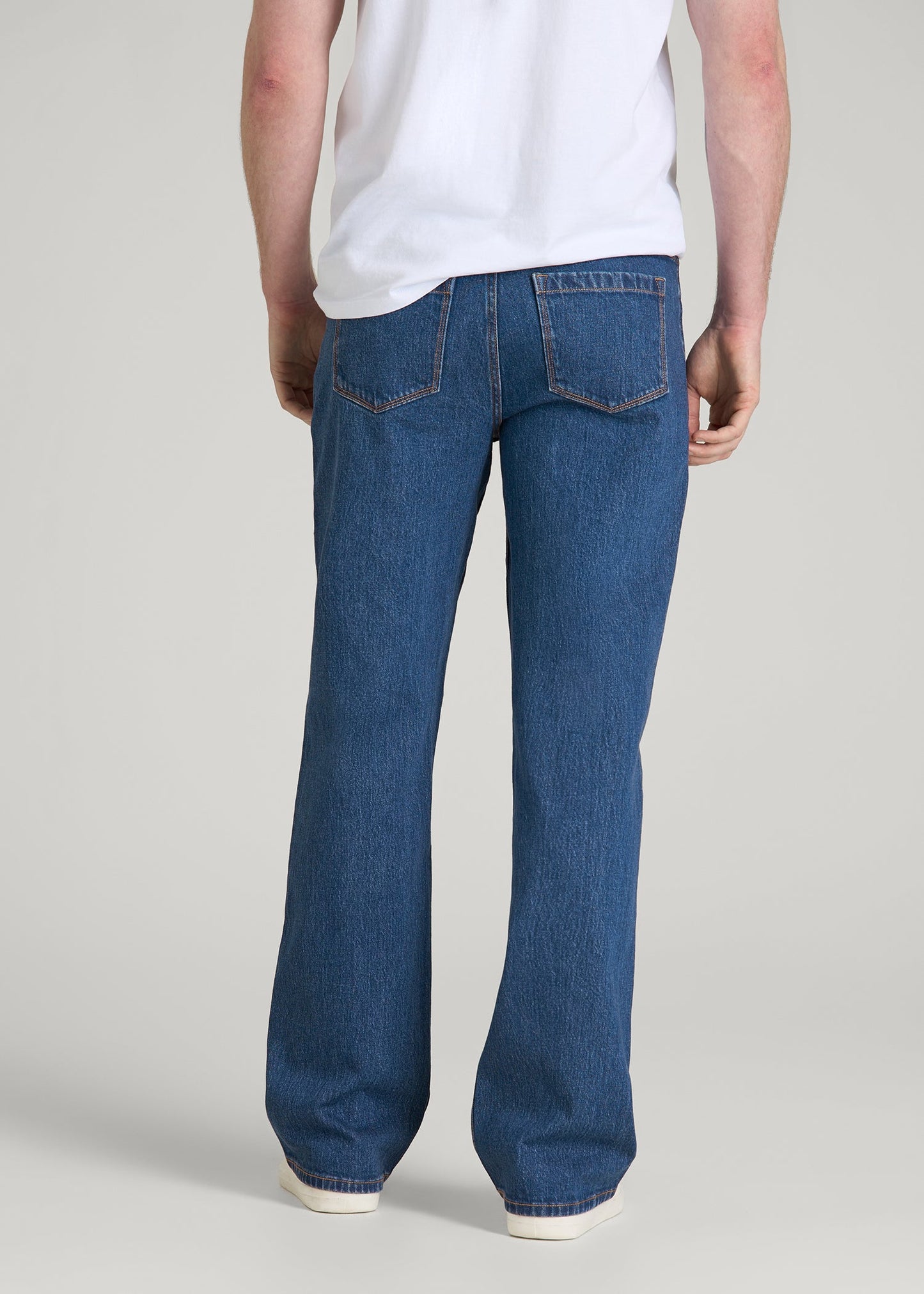 Bootcut Jeans for Tall Men in New Colorado Blue