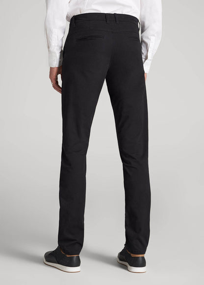 Carman TAPERED Chinos for Tall Men in Black