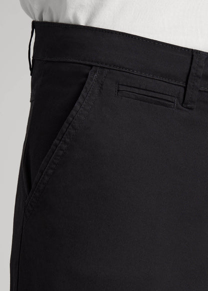 Carman TAPERED Chinos for Tall Men in Black