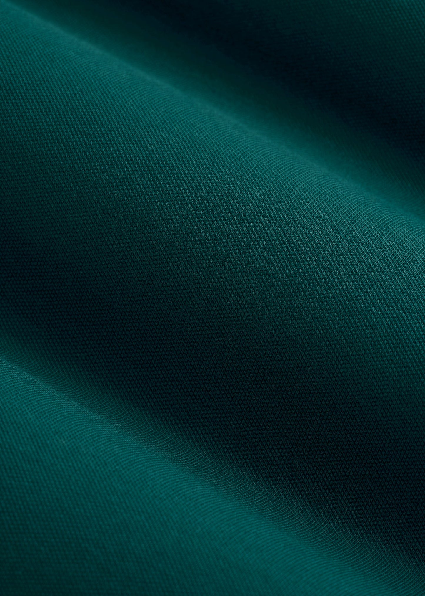 Classic Polo with Embroidered Logo for Tall Men in Deep Teal
