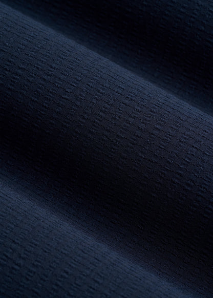 Coastal Perforated Polo for Tall Men in Patriot Blue