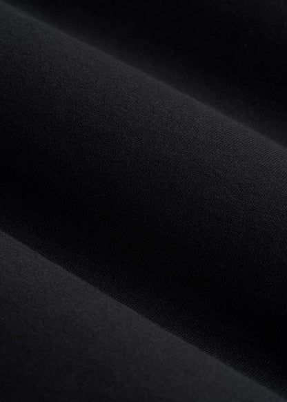 Core Cotton Crewneck Tee for Tall Men in Black