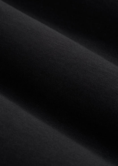 Core Cotton Tank for Tall Men in Black