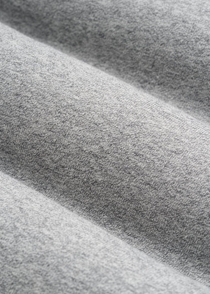 Core Motion Fleece Crewneck for Tall Men in Heathered Grey