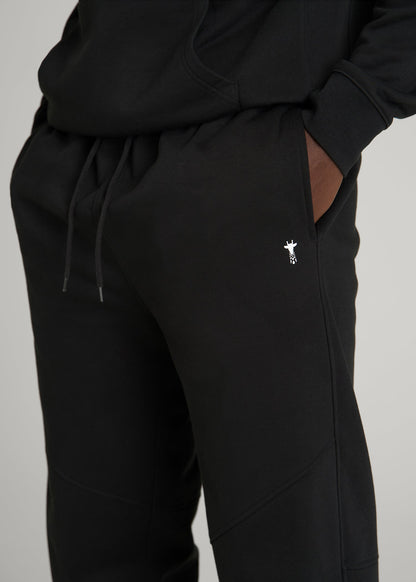 Core Motion Fleece Jogger for Tall Men in Black