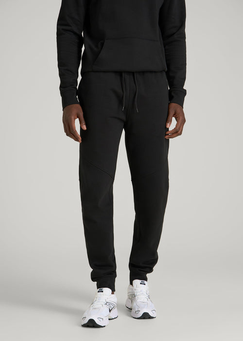 Core Motion Fleece Jogger for Tall Men in Black