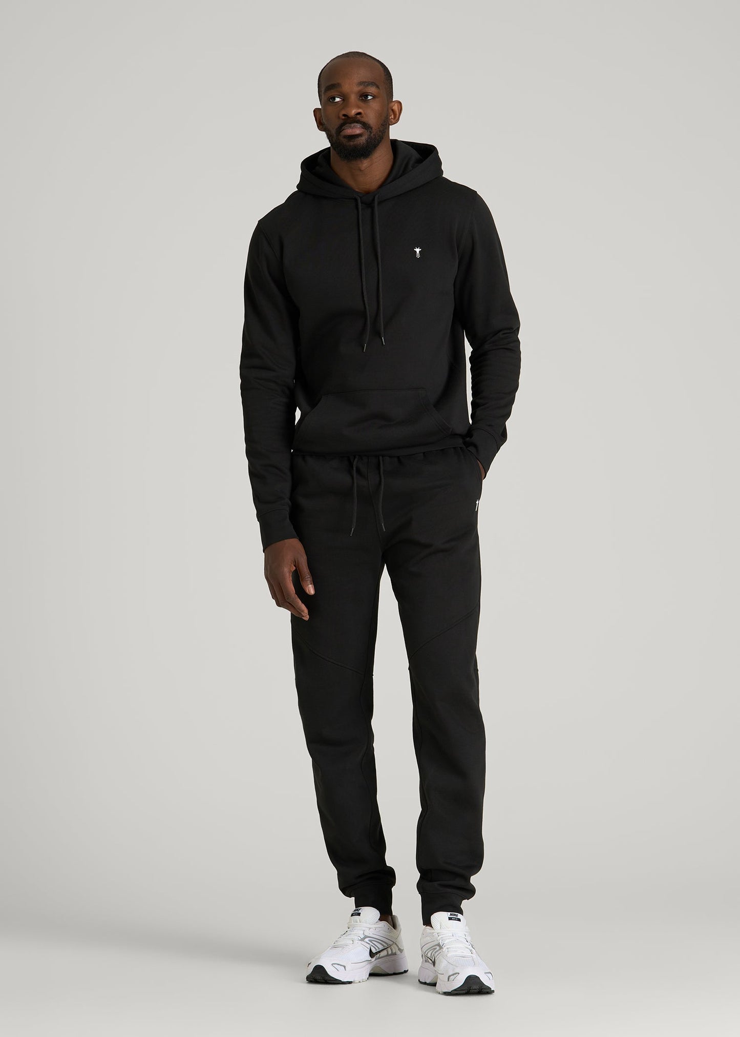 Core Motion Fleece Jogger for Tall Men in Black
