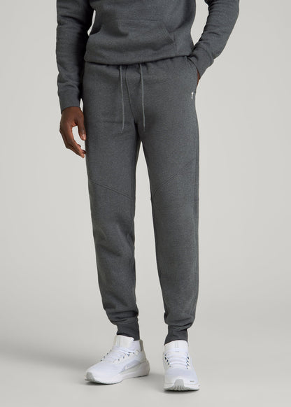 Core Motion Fleece Jogger for Tall Men in Charcoal Mix