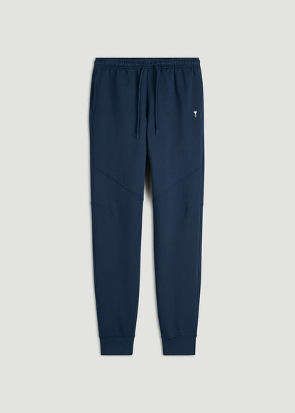 Core Motion Fleece Jogger for Tall Men in Navy Blue